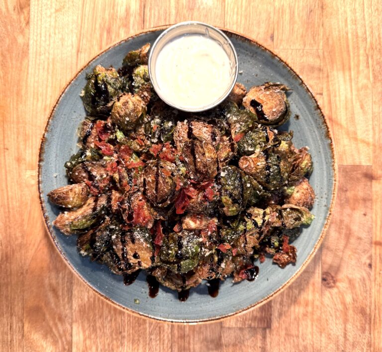 Crispy Brussels sprouts