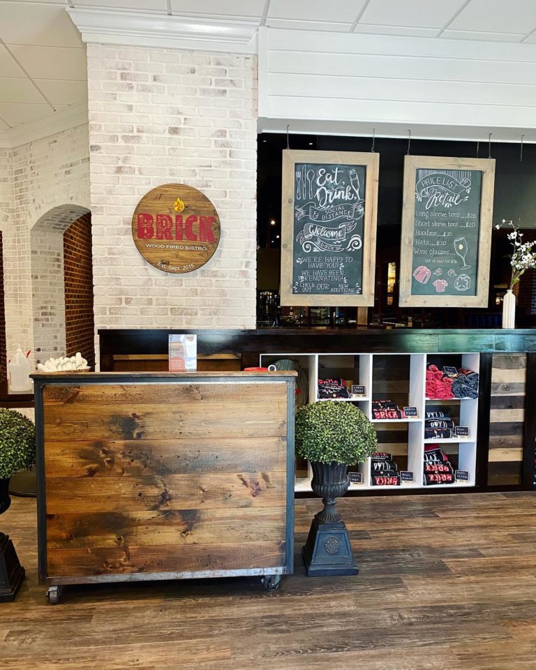 Inside Brick Wood Fired Bistro